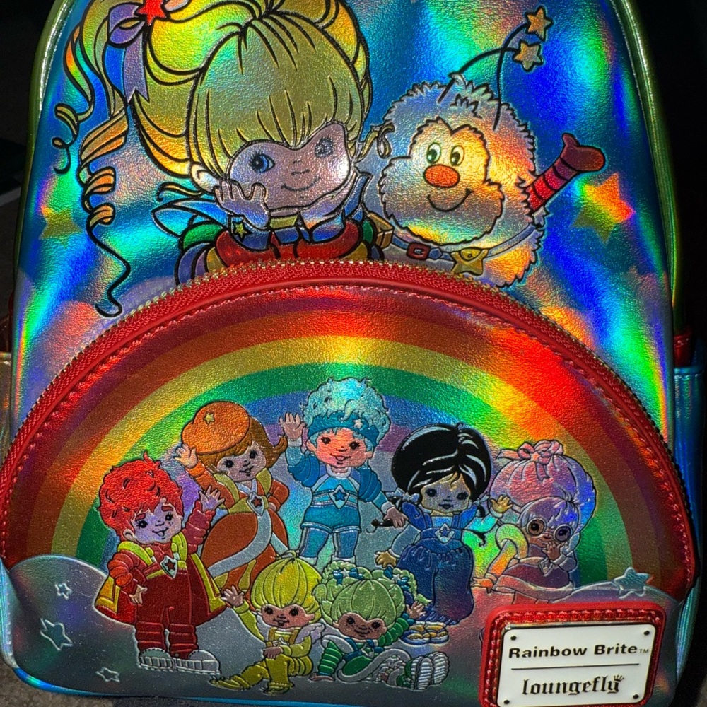 THROWBACK Rainbow Brite  Loungefly Mini Backpack